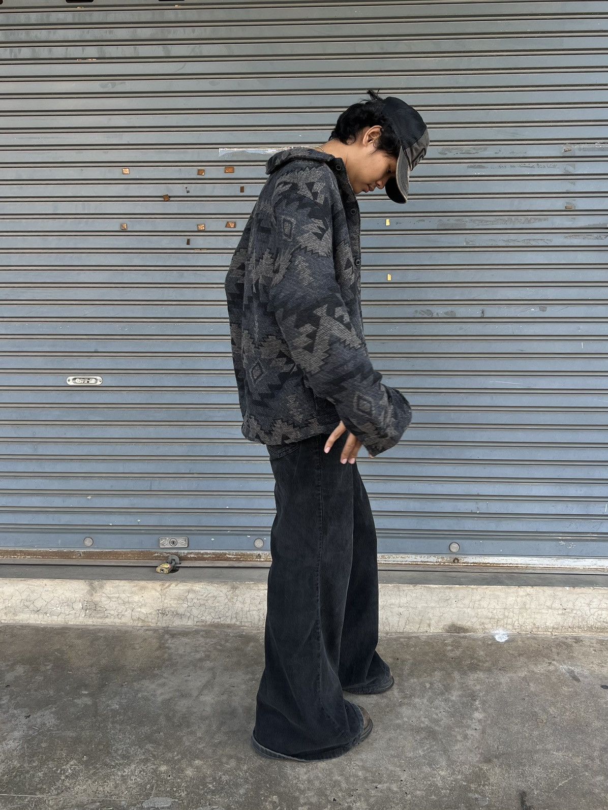 Japanese Brand Vintage Wool Boxy Jacket Size US M / EU 48-50 / 2 - 7 Thumbnail