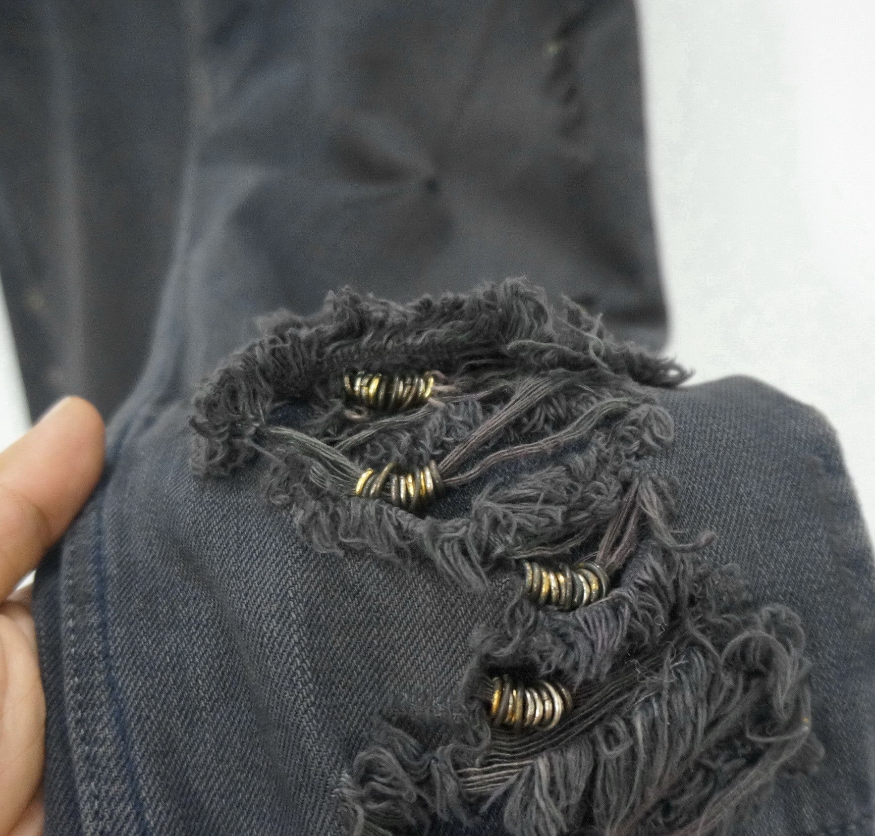 If Six Was Nine 🔥 IF SIX WAS NINE MANIAC Mud Max SBCM0305ADK Flared Jeans Size US 28 / EU 44 - 8 Thumbnail