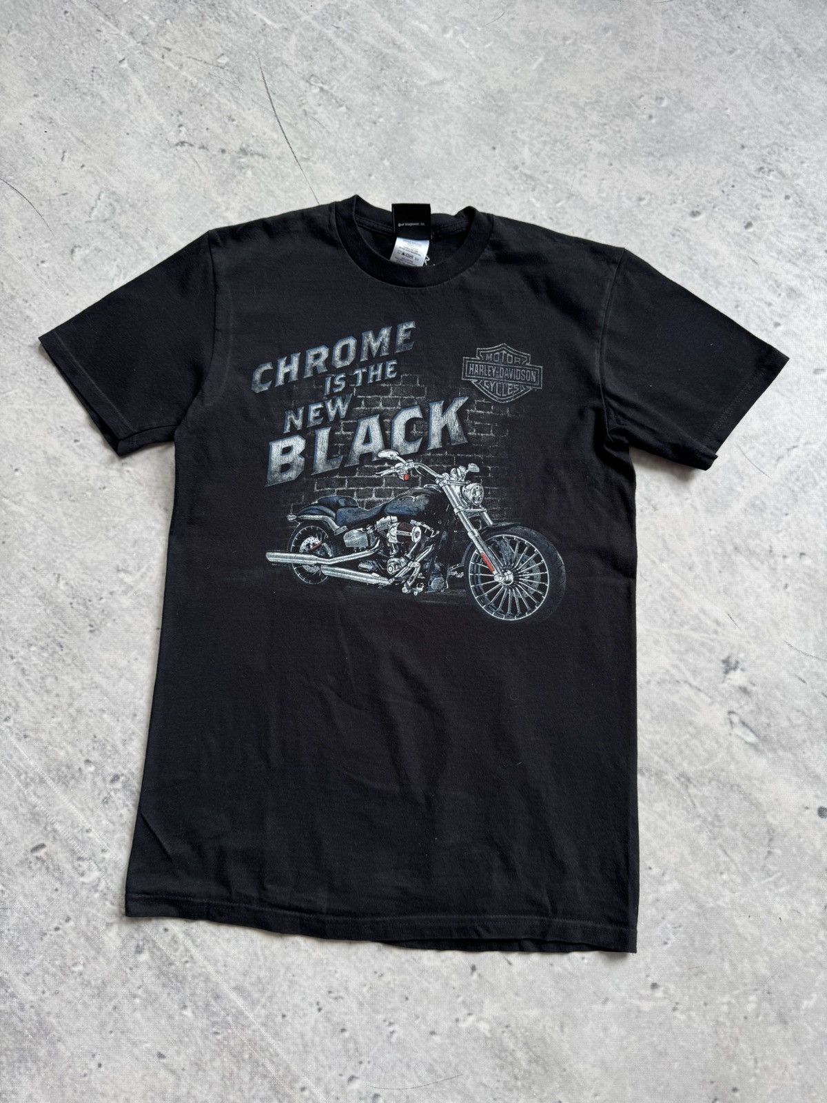 Harley Davidson Harley davidson vintage tee big logo motors Size US M / EU 48-50 / 2 - 1 Thumbnail