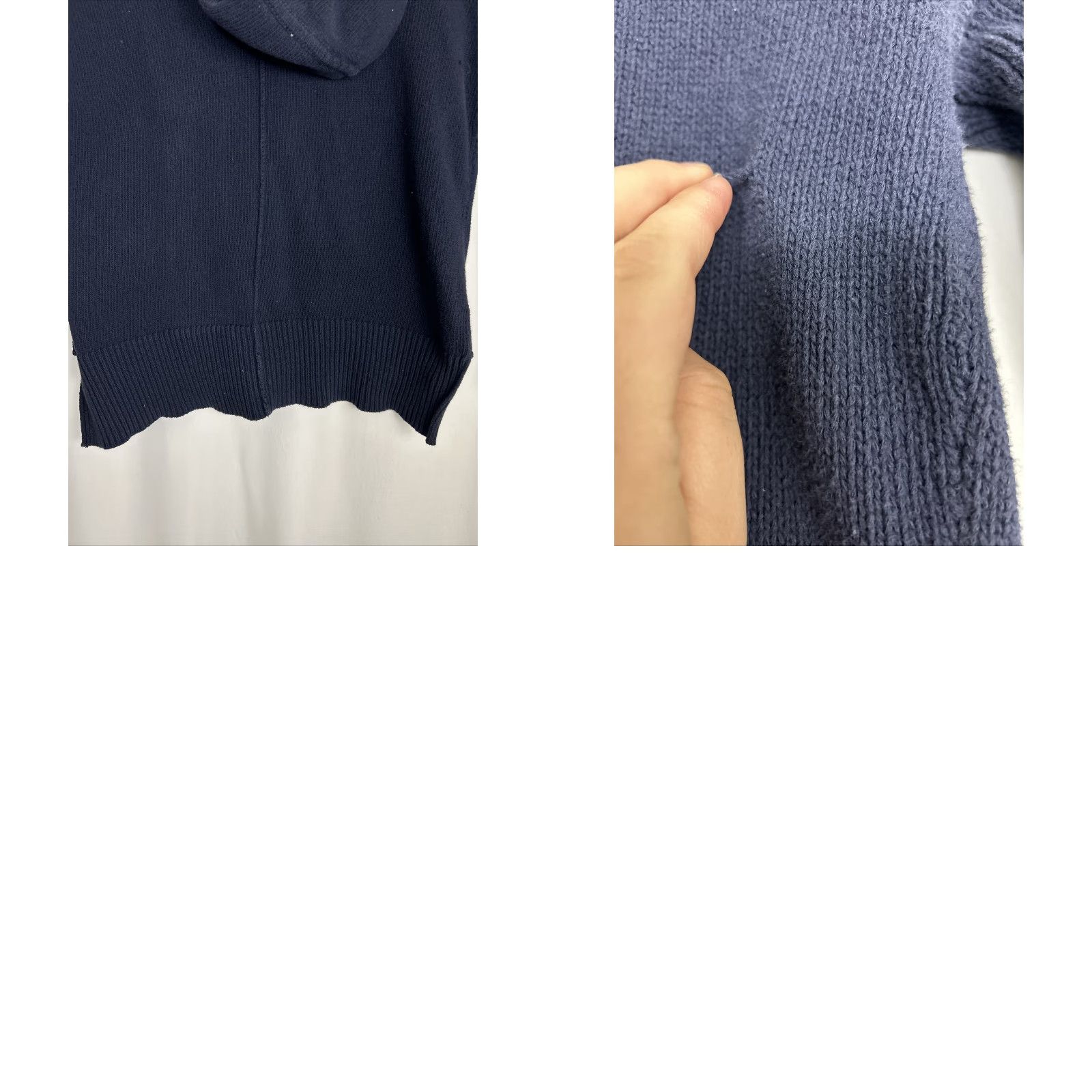 Athleta Athleta Revive Navy Knit Hoodie Full Zip Women’s Medium Size M / US 6-8 / IT 42-44 - 10 Thumbnail