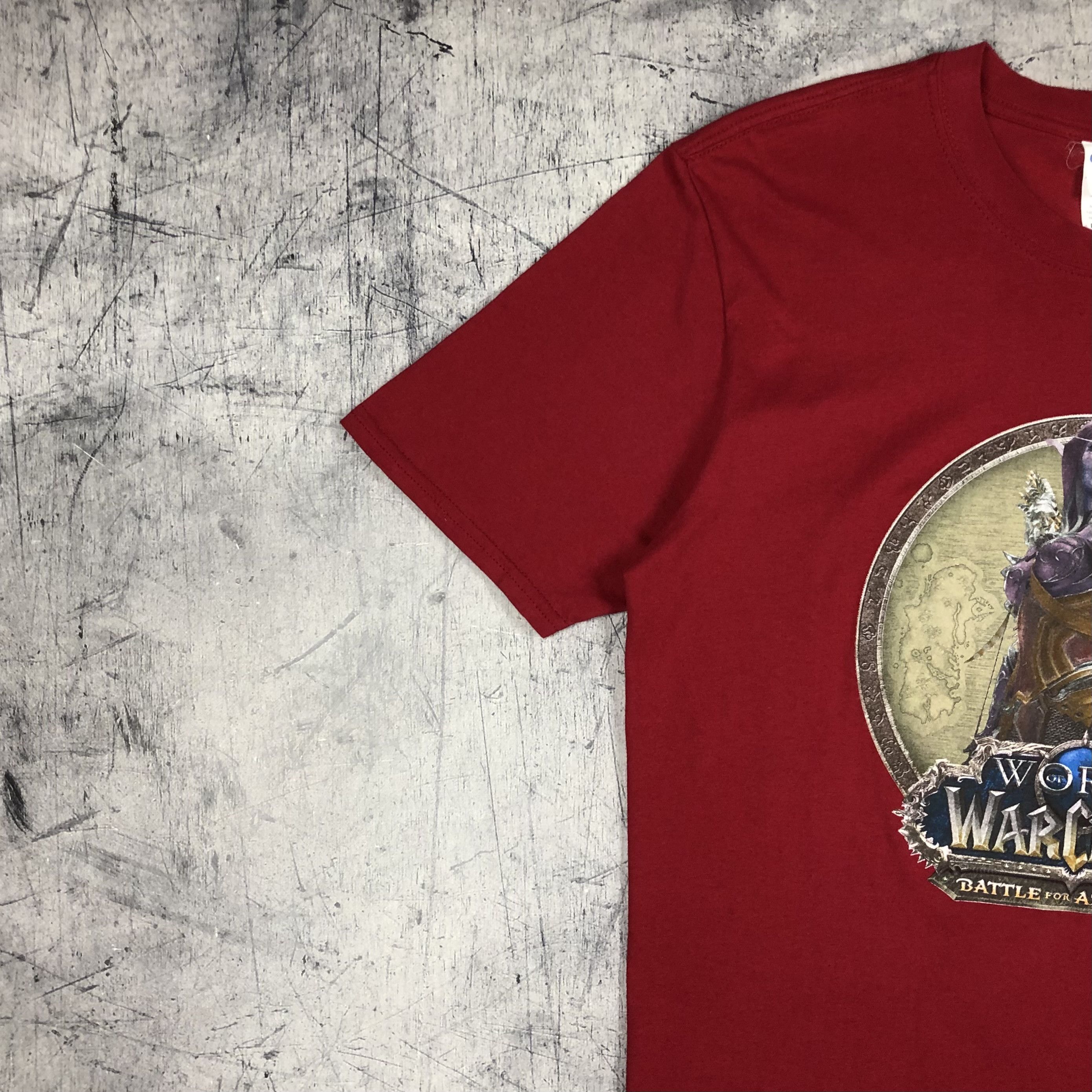 The Game Warcraft Battle For Azeroth Blizzard Tee Size US L / EU 52-54 / 3 - 7 Thumbnail