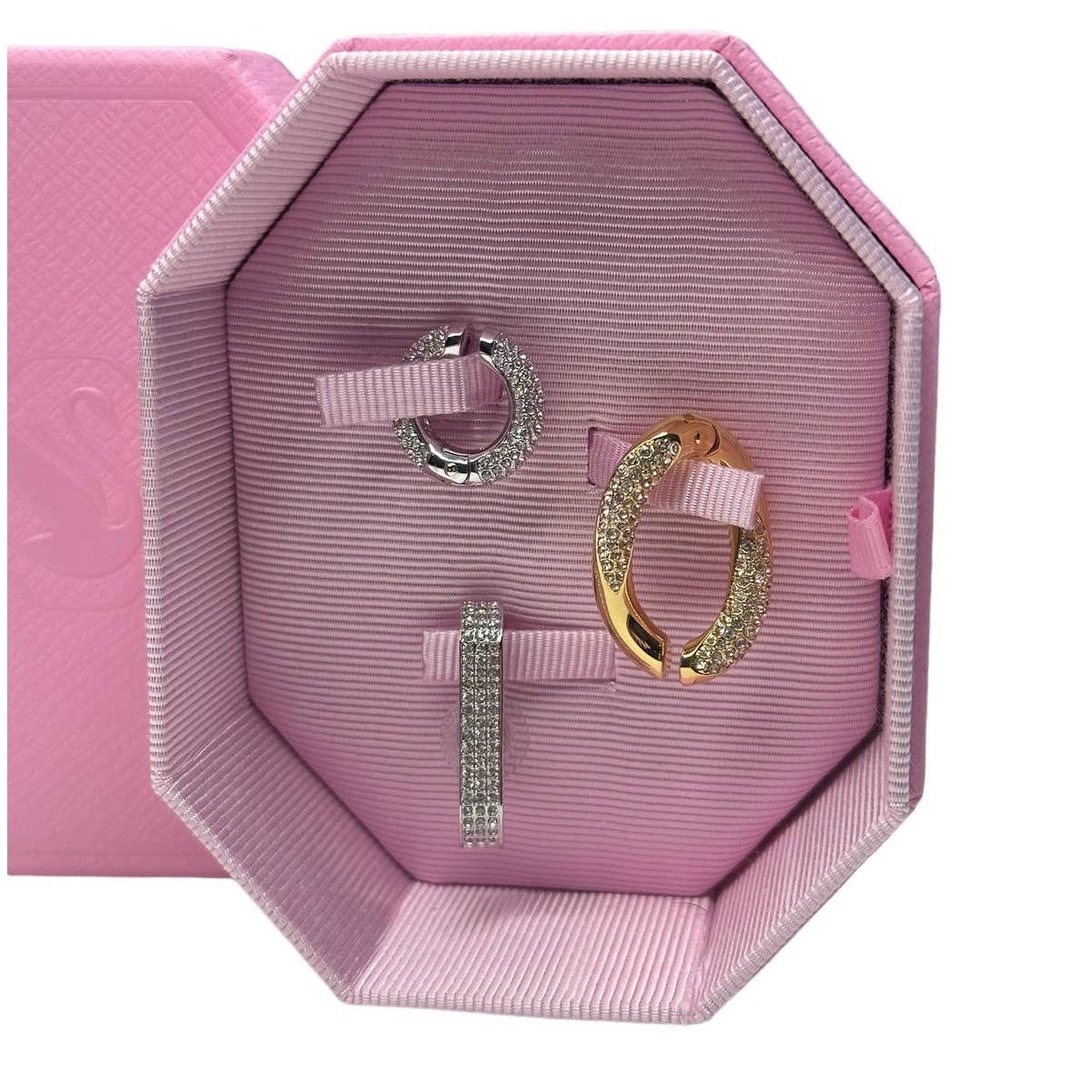 Swarovski Swarovski Dextera ear cuff Set (3), Asymmetrical design Size ONE SIZE - 2 Thumbnail