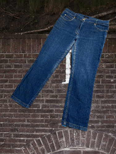 Escada × Vintage Escada Distressed Denim Pant Size US 40 / EU 56 - 1 Thumbnail