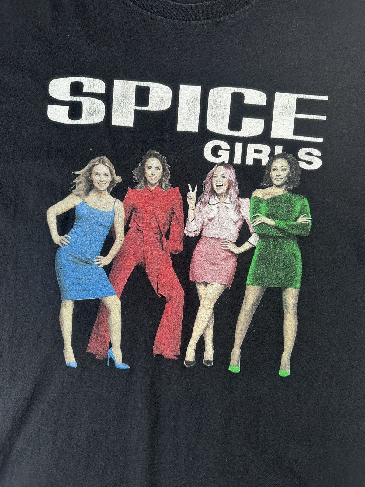 Gildan Spice Girls Band Tee Graphic Print 2019 Tour T-Shirt Size US L / EU 52-54 / 3 - 7 Thumbnail