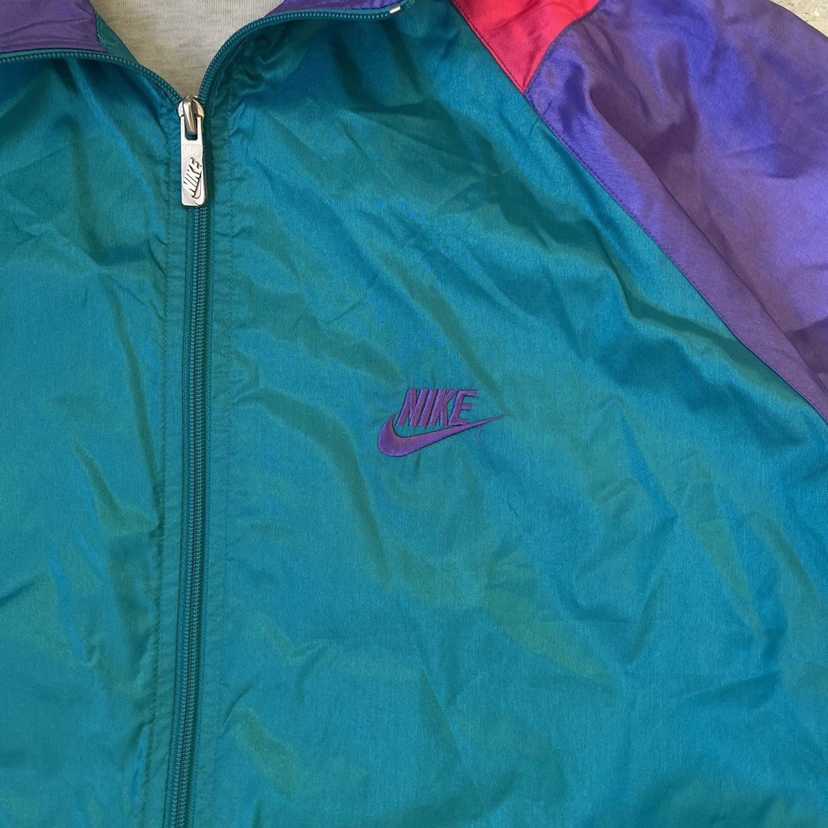 Nike × Nike ACG × Vintage Vintage Nike 90s Nylon Track Suit Size US XL / EU 56 / 4 - 3 Thumbnail