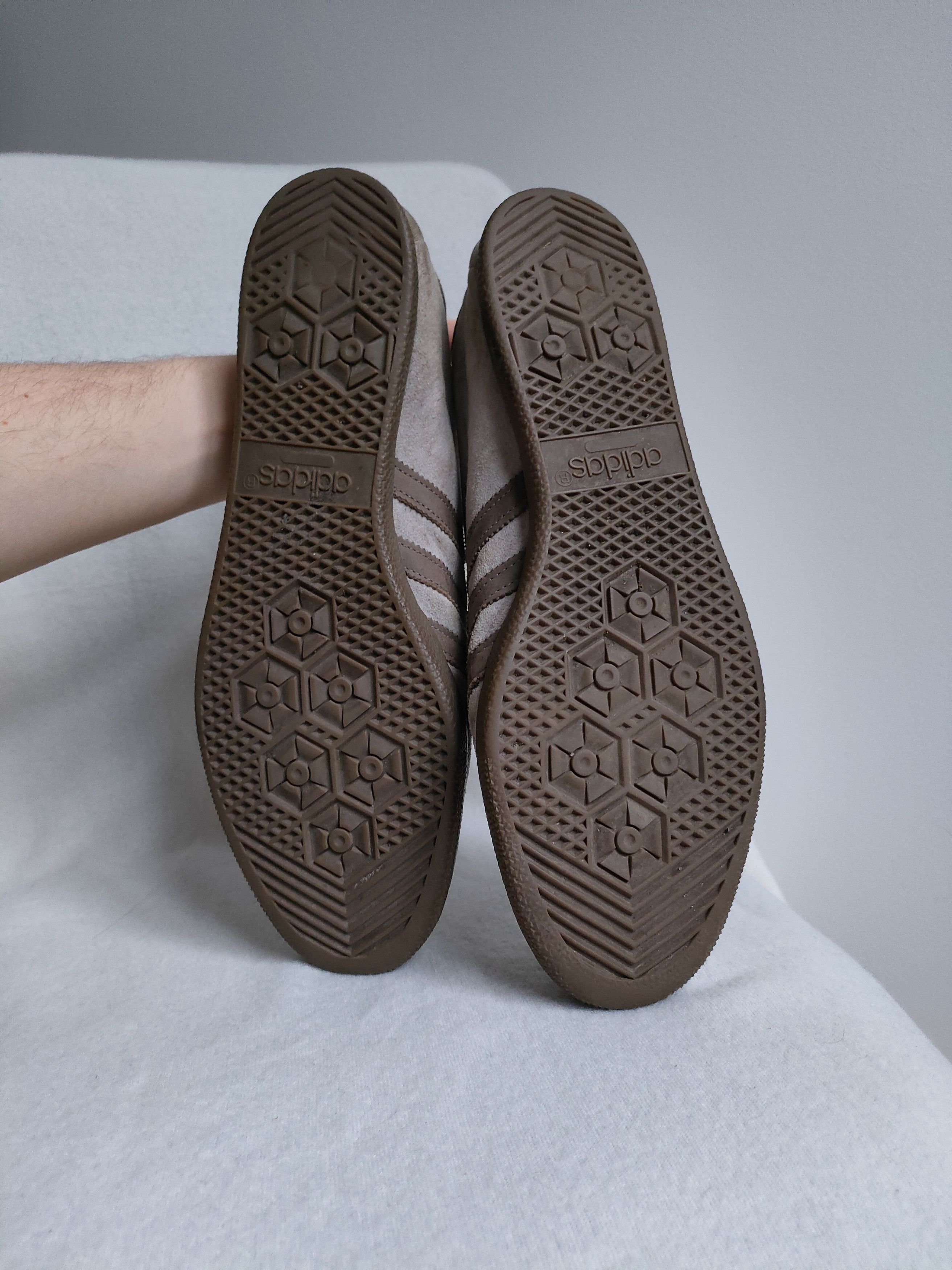 Adidas 2011 adidas London Trainers brown beige grey suede Size US 10.5 / EU 43-44 - 6 Thumbnail