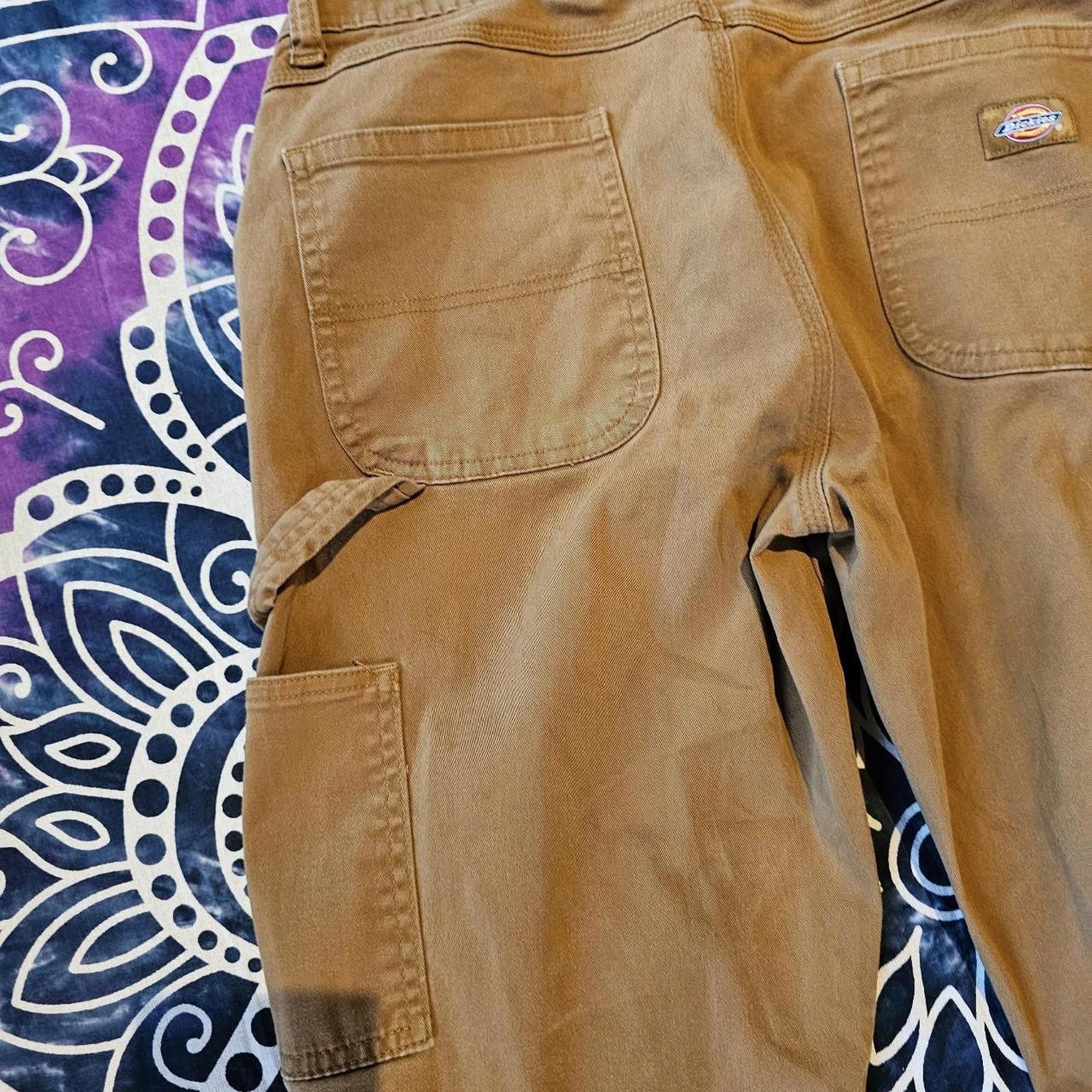 Dickies Dickies Men's Tan Carpenter Pants Size US 28 / EU 44 - 7 Thumbnail