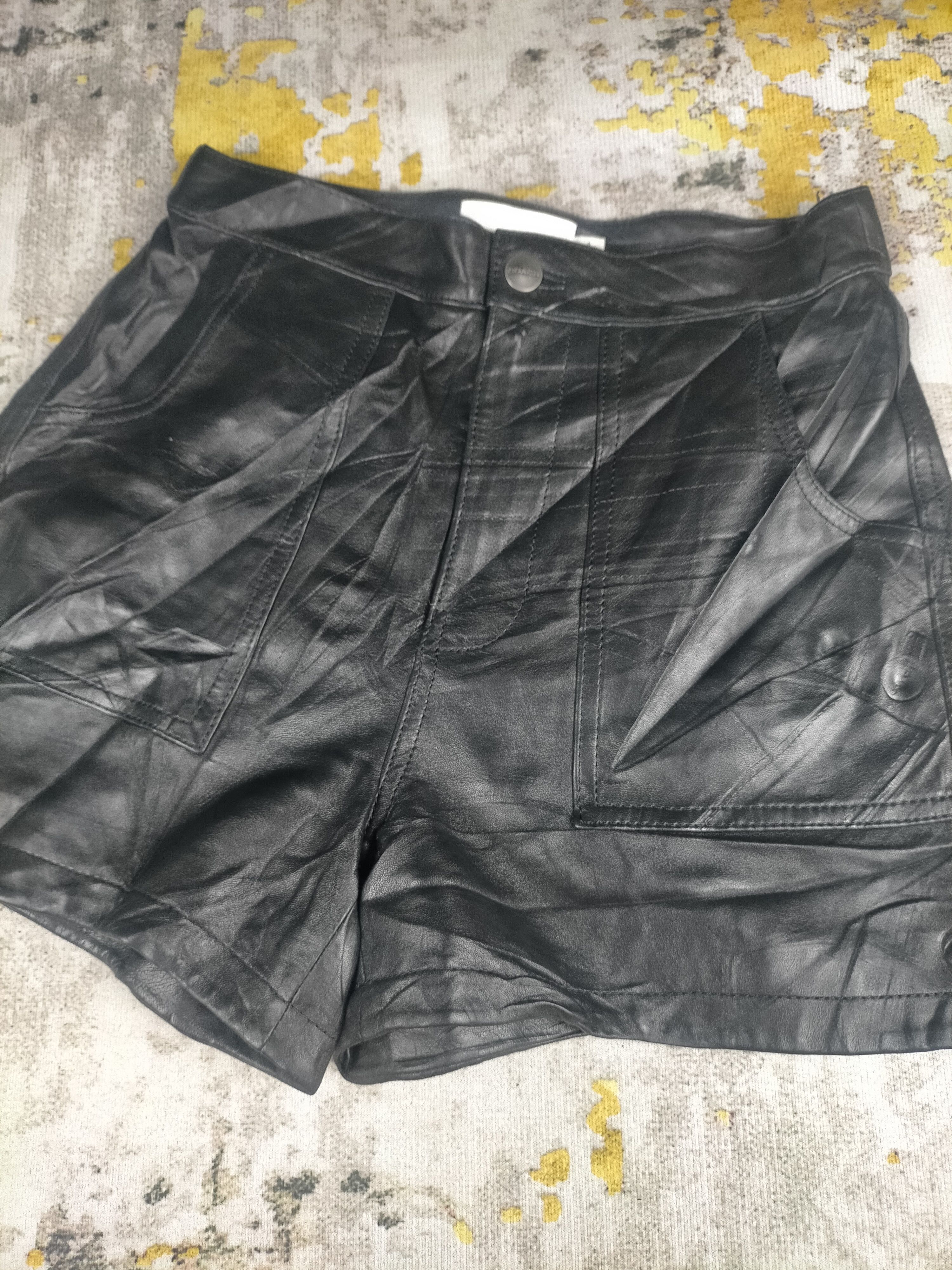 Coach Coach Lamb Leather Mini Skirt Size 26" / US 2 / IT 38 - 5 Thumbnail