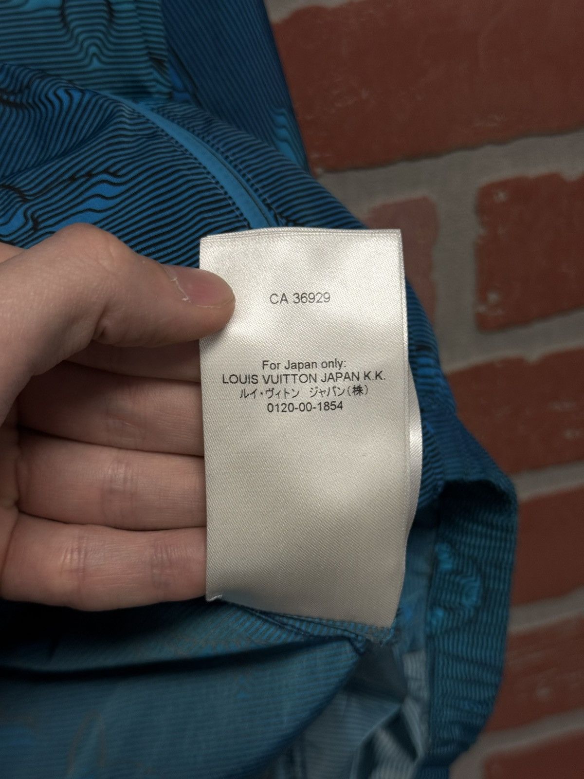 Louis Vuitton Louis Vuitton Virgil Abloh Blue Zip Up Windbreaker RARE 46 Size US S / EU 44-46 / 1 - 20 Thumbnail