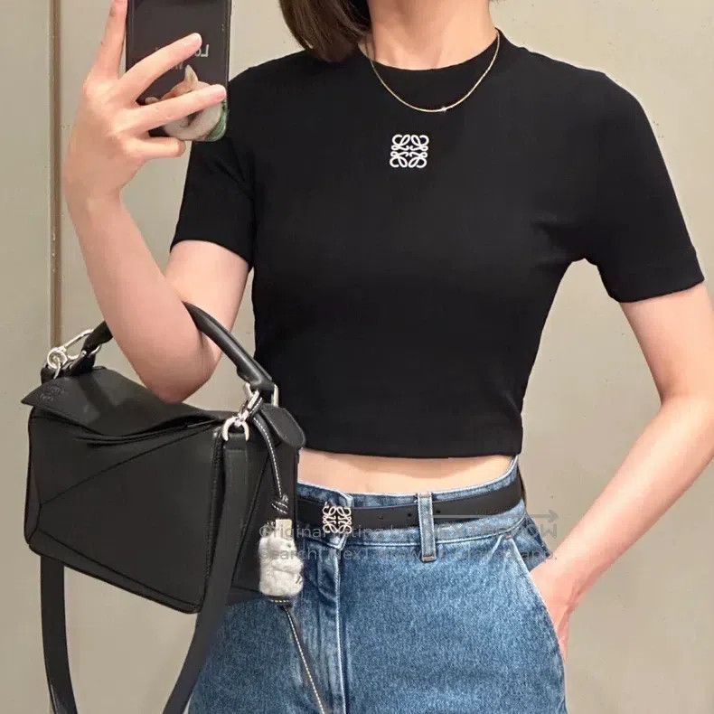 Loewe LOEWE Short-sleeve blouse Size XS / US 0-2 / IT 36-38 - 1 Thumbnail