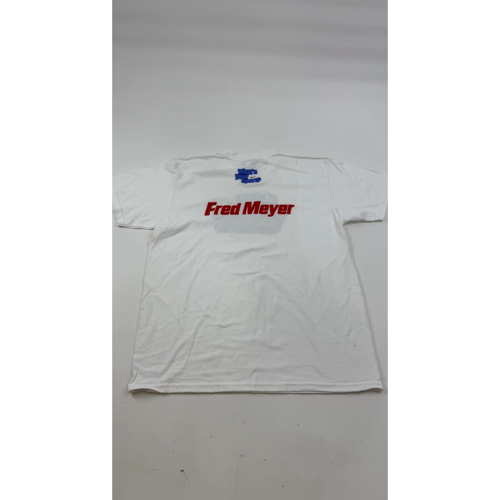 Nike VINTAGE Nike State Games Of Oregon Shirt Mens Small White Fred Meyer 2000s Size US S / EU 44-46 / 1 - 5 Thumbnail