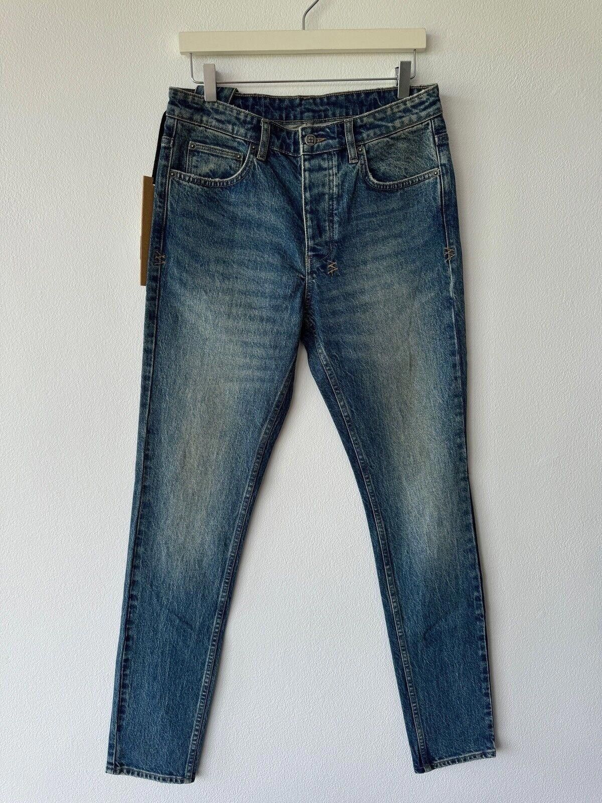 Ksubi new Ksubi mens denim jean chitch slim 32 chronicle blue Size US 32 / EU 48 - 1 Thumbnail