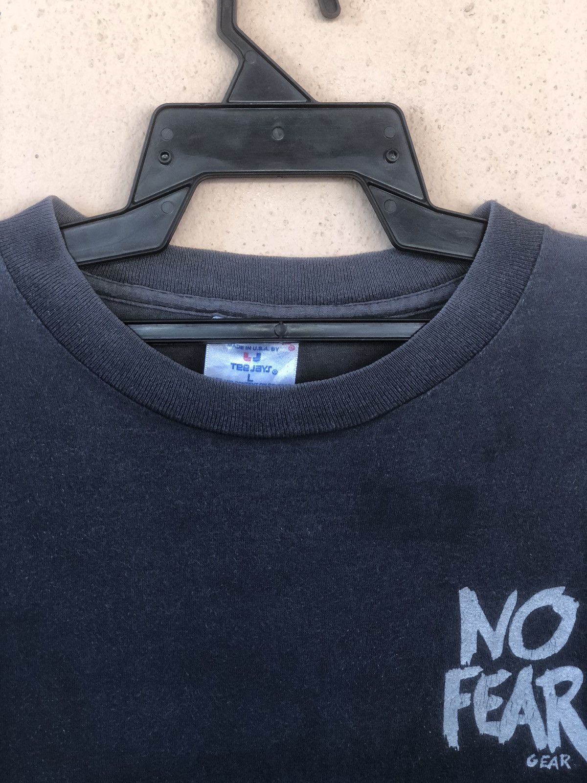 No Fear × Vintage Vintage 90s NO FEAR X Fear Streetwear Tee Size US L / EU 52-54 / 3 - 8 Thumbnail