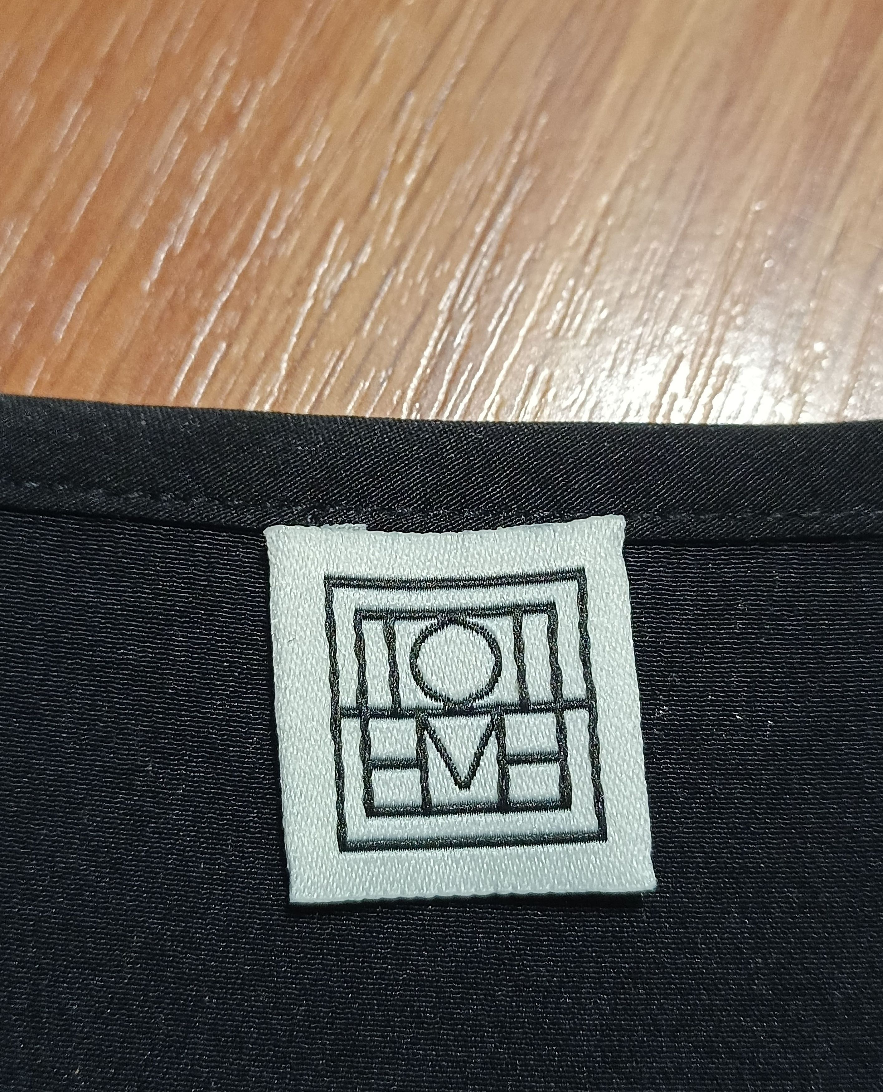 Toteme TOTEME Monogram Silk Jacquard Wrap Logo Skirt EU 42 Size 28" / US 6 / IT 42 - 12 Thumbnail