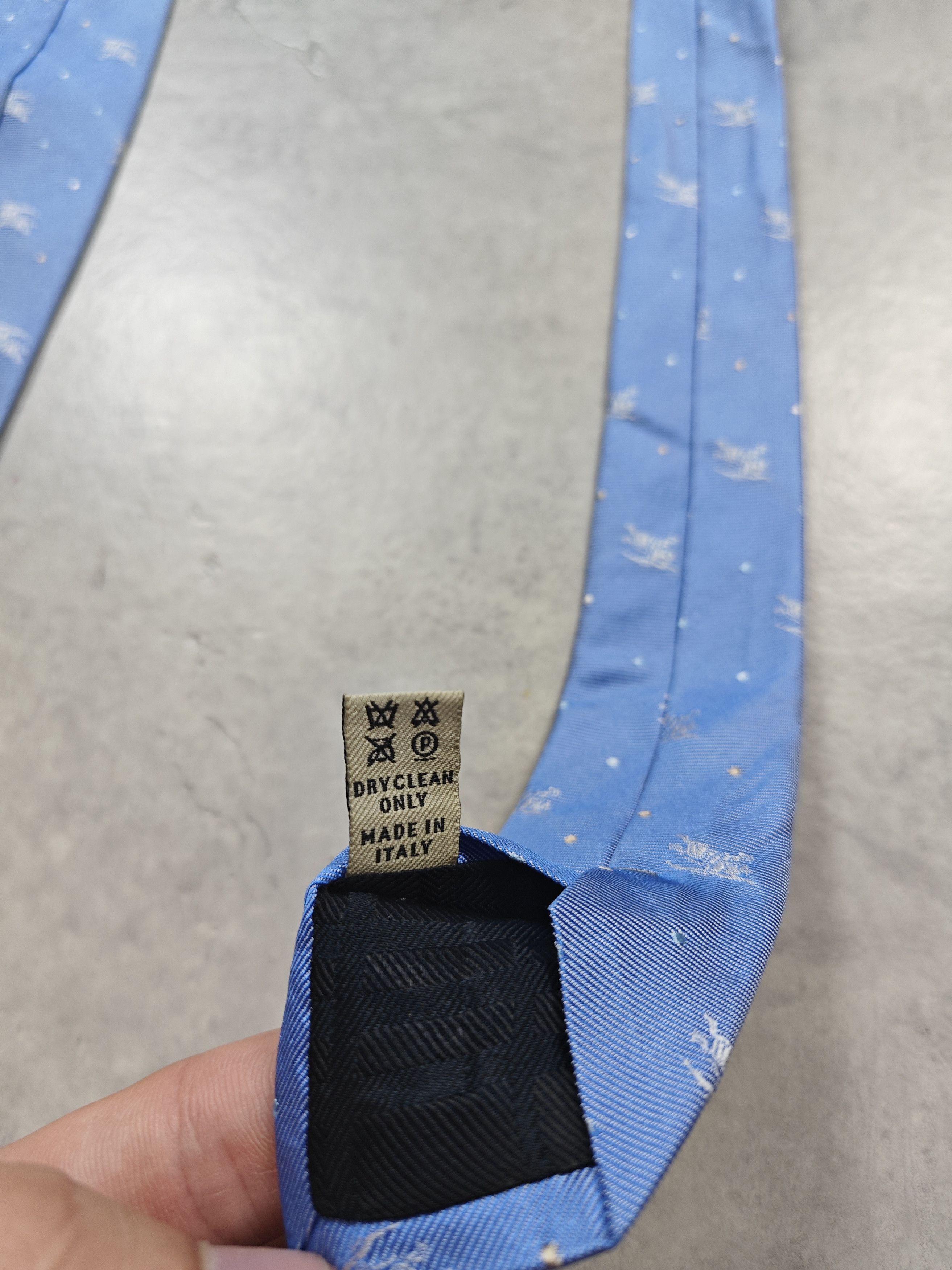 Burberry Burberry Monogram Silk Tie Size ONE SIZE - 6 Thumbnail