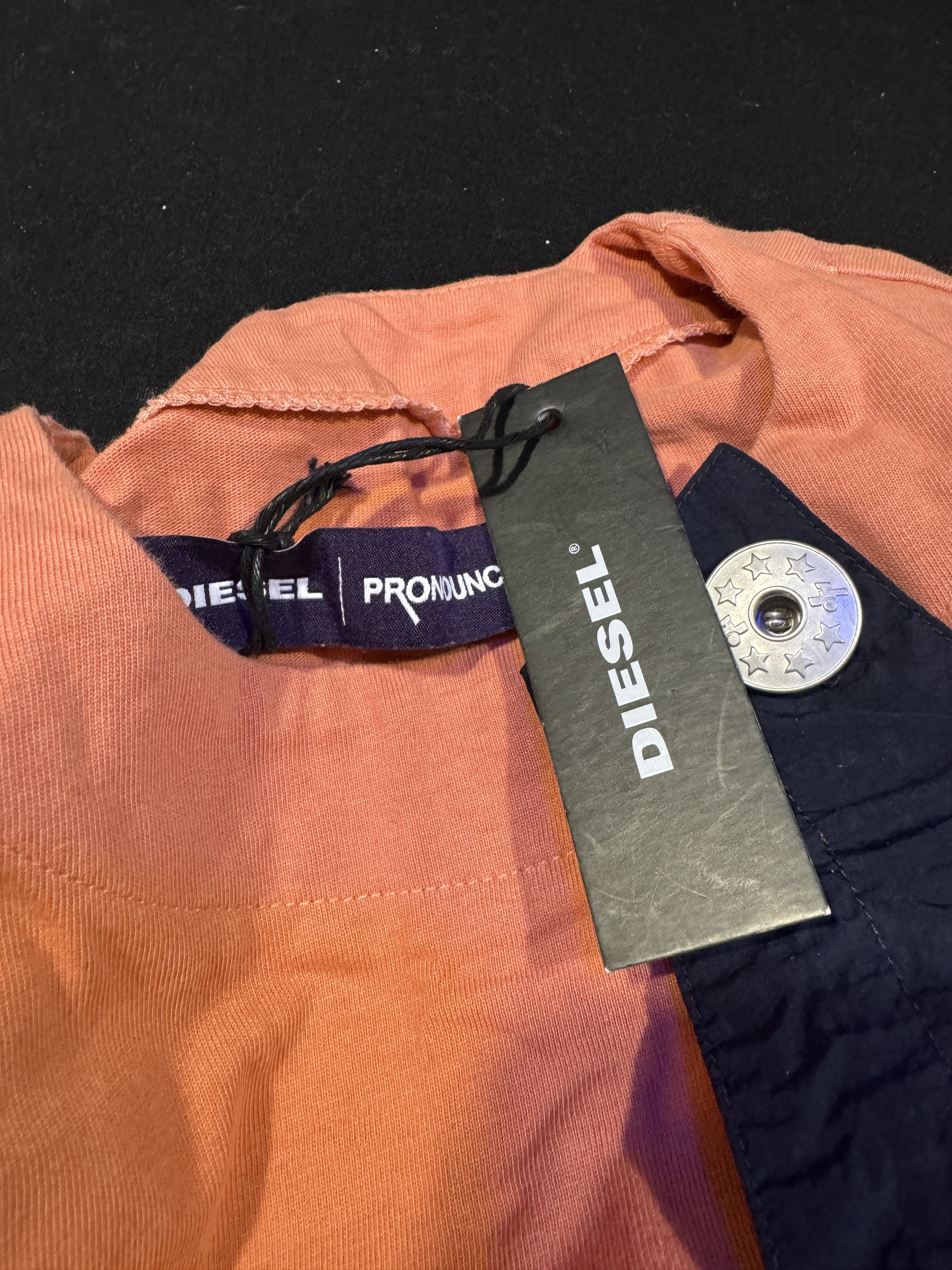 Diesel Brand New! Diesel X Pronounce - Luxury T-Shirt - Large Size US L / EU 52-54 / 3 - 8 Thumbnail