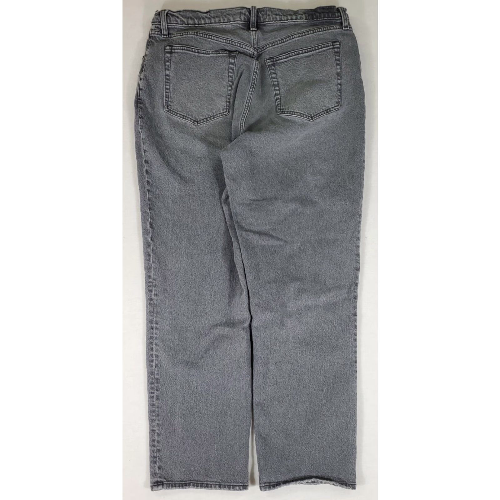 Abercrombie & Fitch Abercrombie & Fitch Jeans 90s Gray Womens 36 x 30 Plus Inseam 30 Straight Jeans Womens Mens? Size 25" / US 0 / IT 36 - 6 Thumbnail