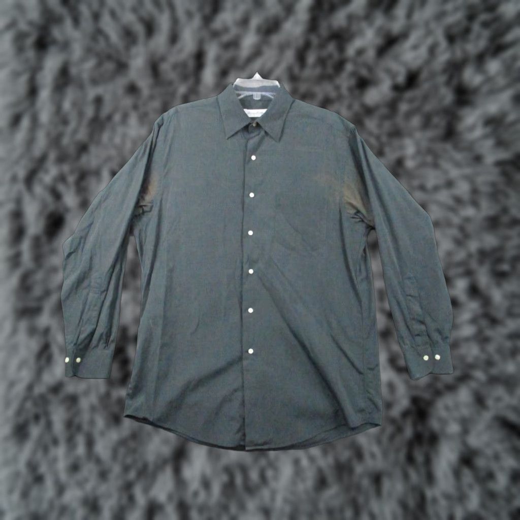 Brooks Brothers BROOKS BROTHERS Established 1818 Button Up Dress Shirt Gray 15.5 Regular Shirt Mens - 46 in Chest - 32-33 Sleeve - Check Pattern Size 42R - 1 Thumbnail