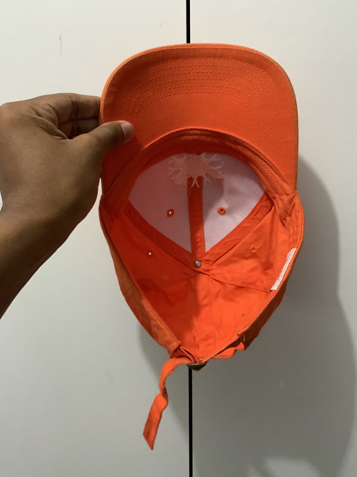 If Six Was Nine Orange Streetwear Embroidered Hat Cap Size ONE SIZE - 7 Thumbnail