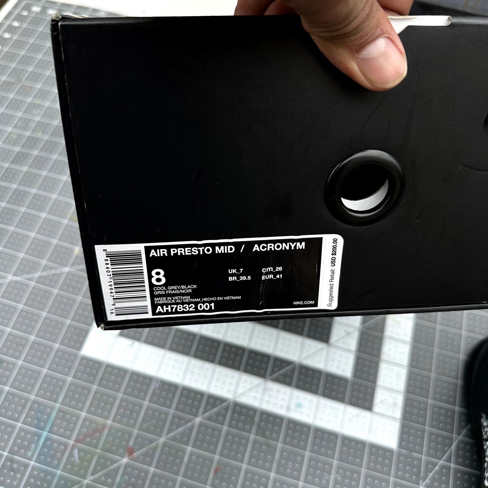 Acronym Acronym x Nike Presto 'Cool Grey' Size US 8 / EU 41 - 10 Thumbnail