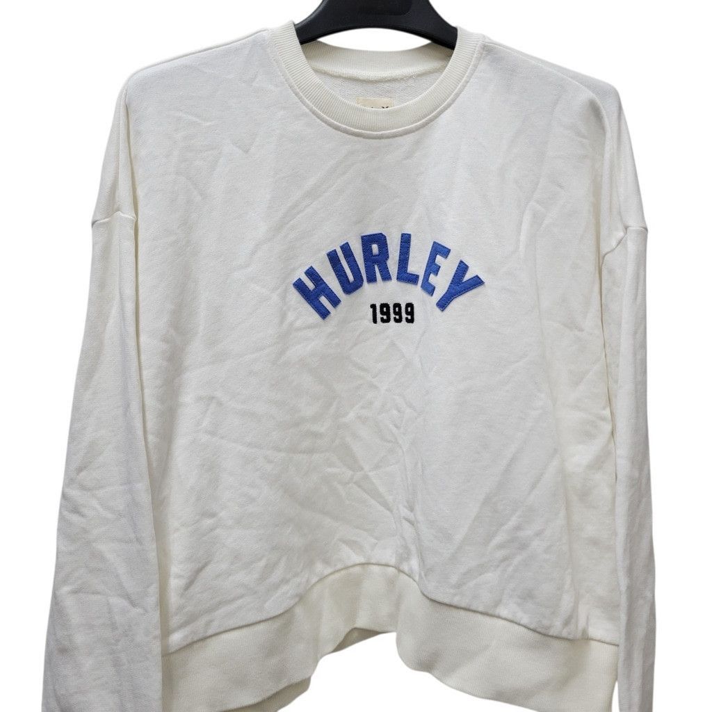Hurley HURLEY Women's Cropped Cotton Long-Sleeves Pullover Medium Size M / US 6-8 / IT 42-44 - 5 Thumbnail