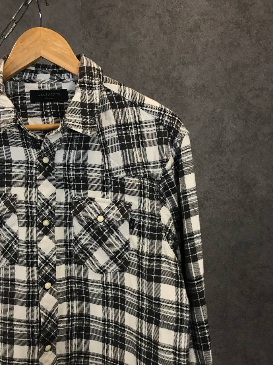 Allsaints Allsaints flannel designer shirt Size US M / EU 48-50 / 2 - 2 Thumbnail