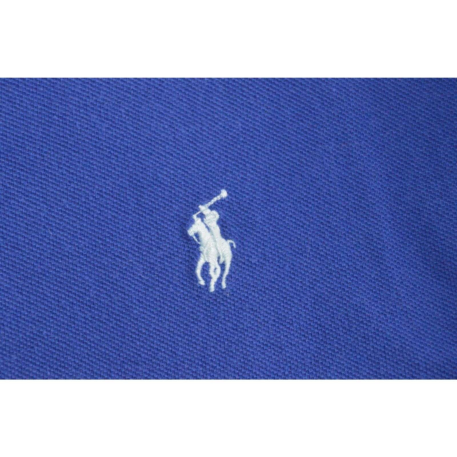 Polo Ralph Lauren Polo Ralph Lauren Polo Shirt Blue XL Slim Fit Men's SS Shirt Embroidered Logo Polo Ralph Lauren Polo Short Sleeve Solid Blue Modern Classic Fit Size US XL / EU 56 / 4 - 3 Thumbnail