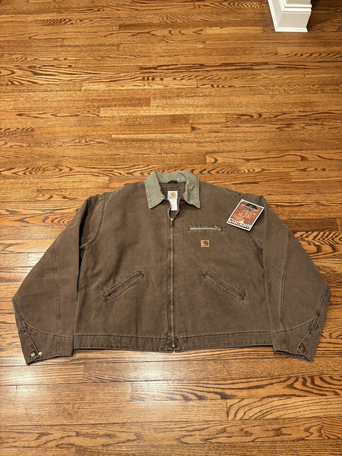 J97CHT USA製 Carhartt デトロイトジャケット chestnut J97CHT USA製 Carhartt デトロイトジャケット chestnut