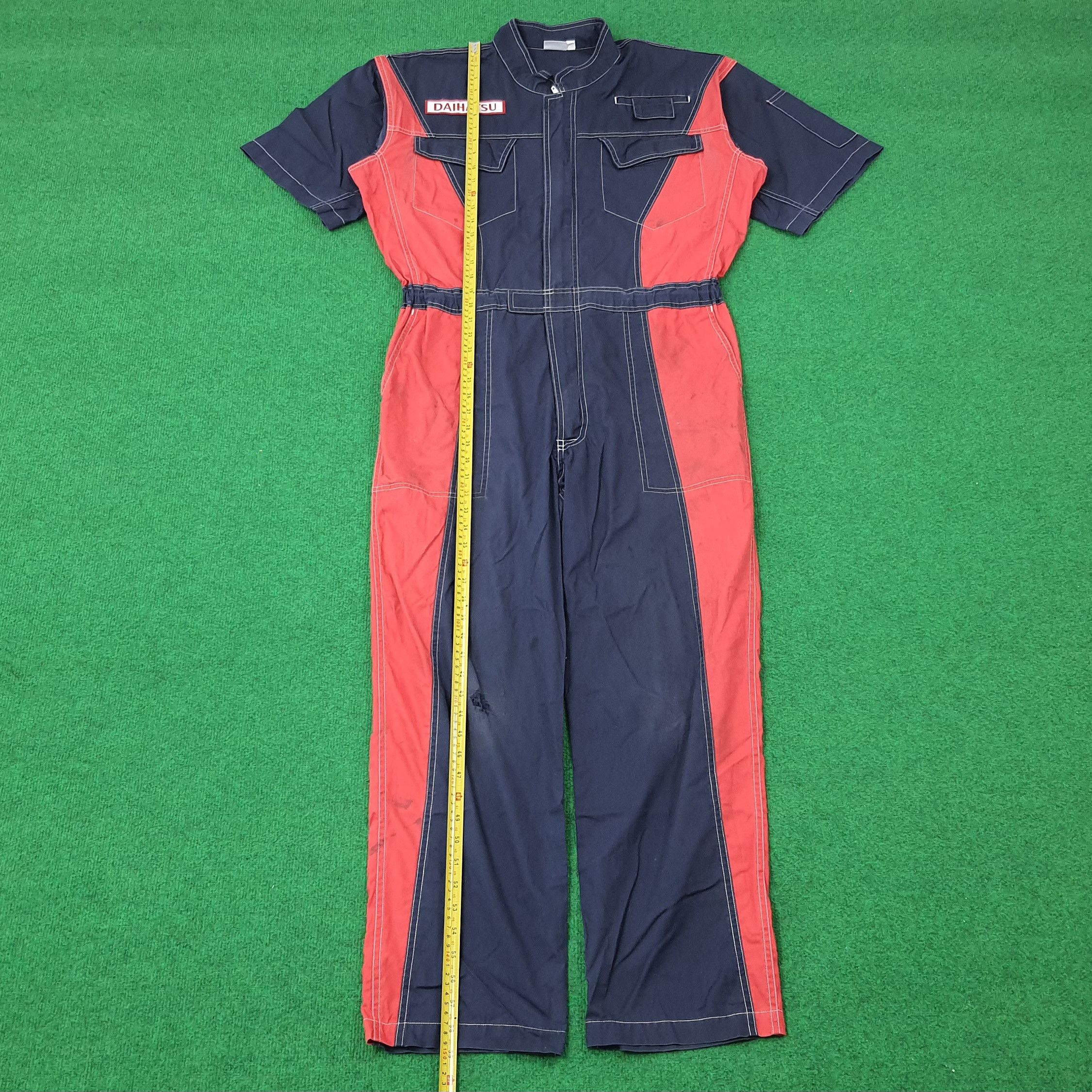 Japanese Brand × Vintage Vintage DAIHATSU Japan Racing Motorsports Coverall C232N10 Size US L / EU 52-54 / 3 - 4 Thumbnail