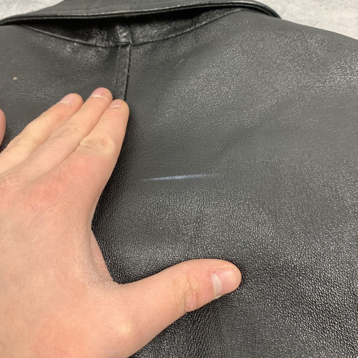 Genuine Leather Black Leather Flight Jacket Authentic Type A-2E Tech Size L Size US L / EU 52-54 / 3 - 15 Thumbnail