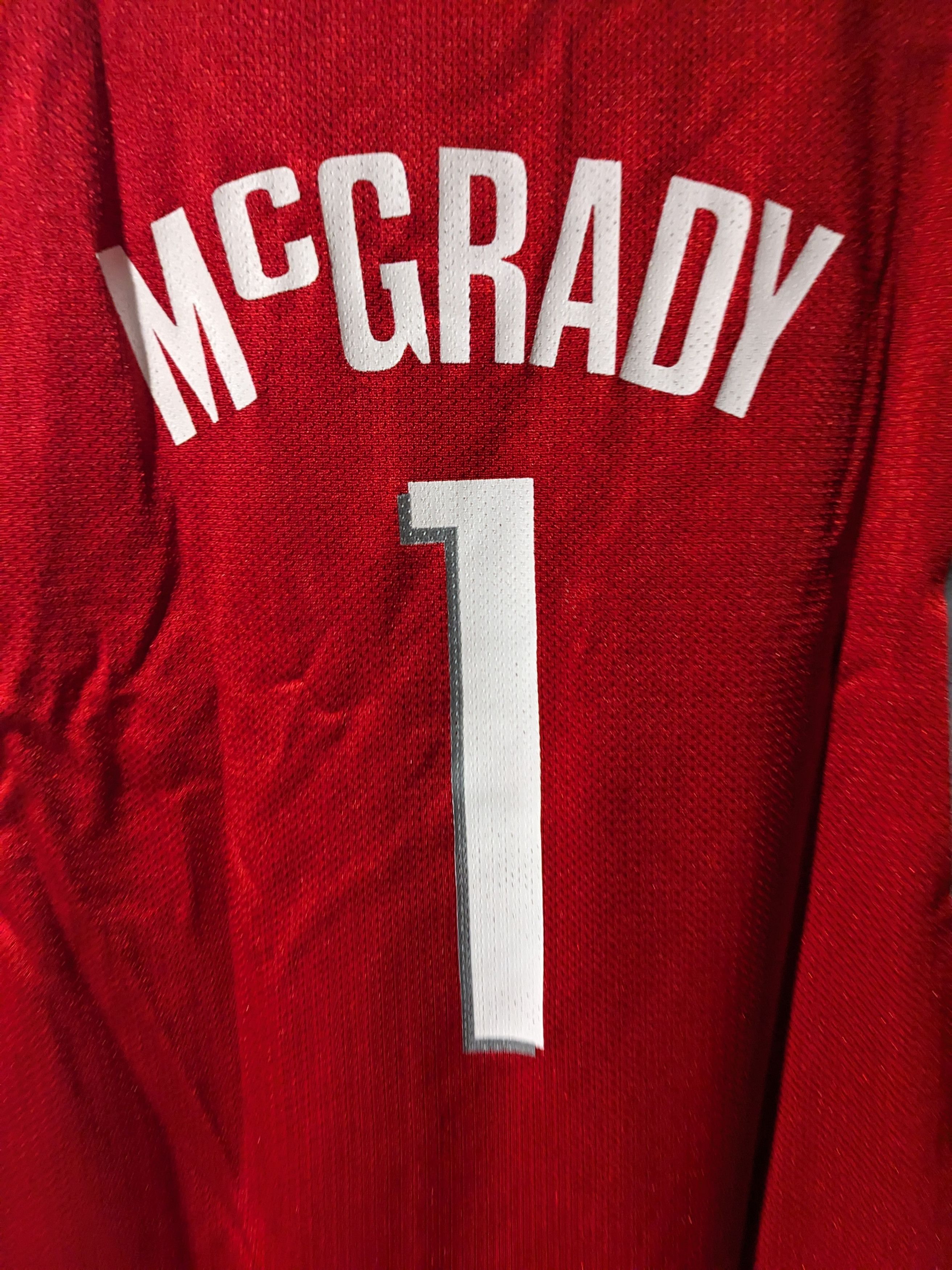 NBA × Vintage Vintage Y2K Tracy McGrady Houston Rockets Youth XL Jersey Size US XL / EU 56 / 4 - 2 Thumbnail