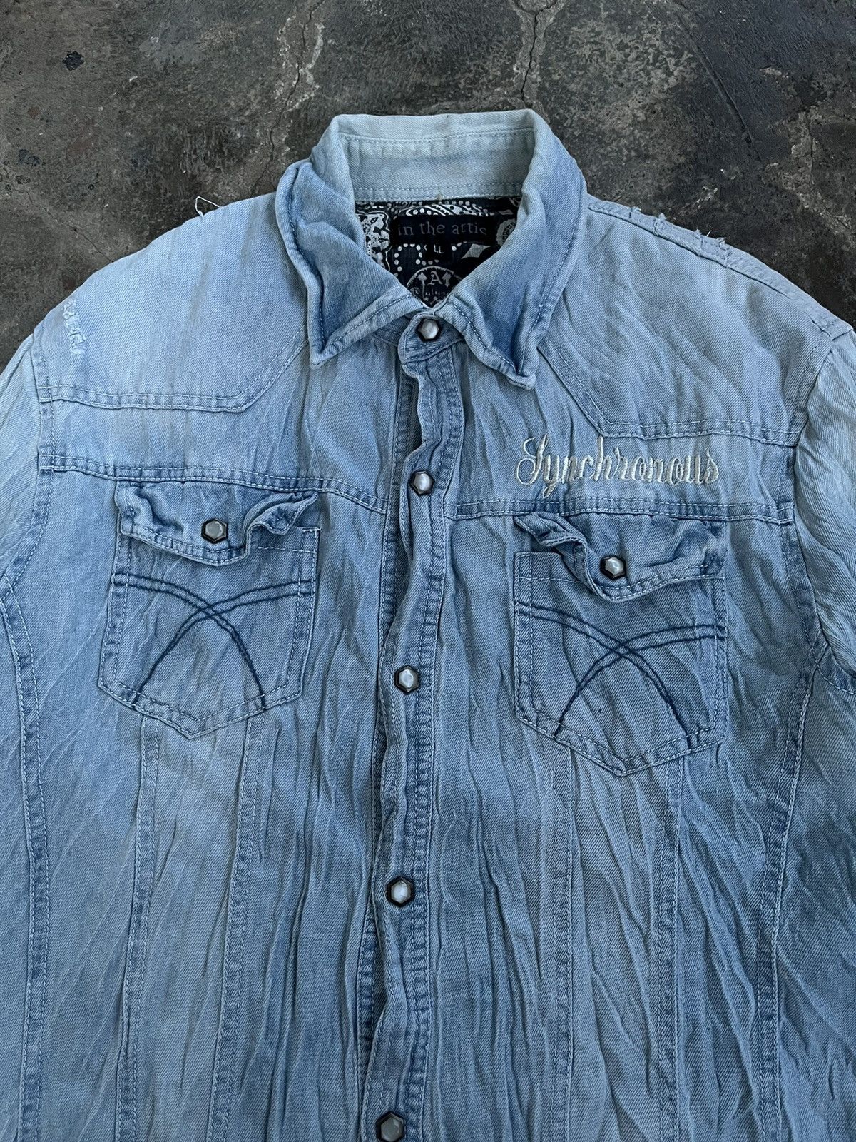 14th Addiction × If Six Was Nine × Le Grande Bleu (L.G.B.) JAPANESE IN THE ATTIC DENIM GOTHIC SEDITIONARIES PUNK STYLE Size US L / EU 52-54 / 3 - 3 Thumbnail