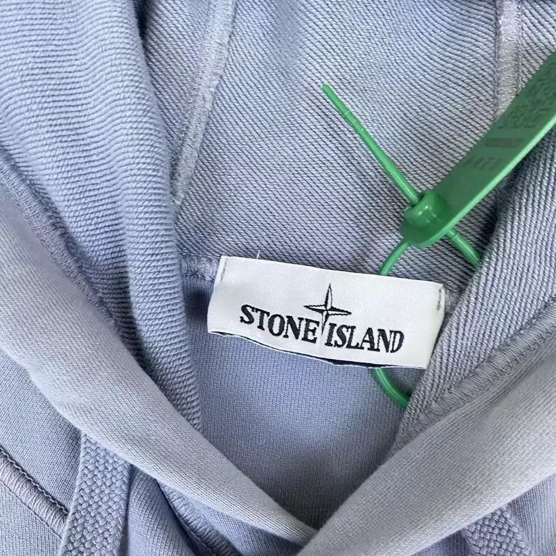 Stone Island Stone Island Blue Hoodie with Drawstrings -2506 Size US XXL / EU 58 / 5 - 4 Thumbnail
