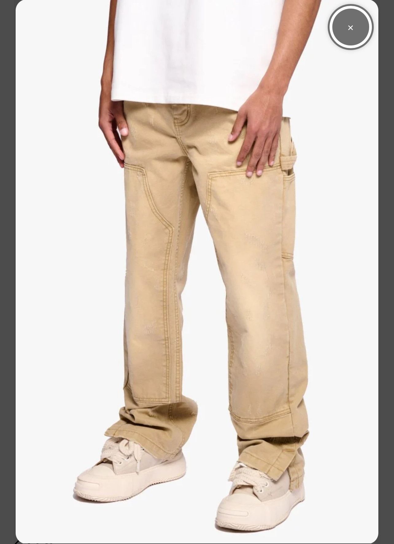 Valabasas HOUND STRAIGHT JEANS WHEAT WASHED Size US 36 / EU 52 - 2 Thumbnail