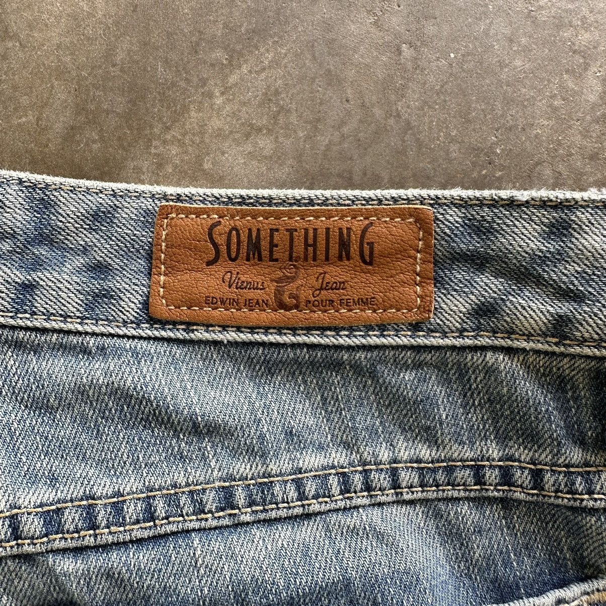 Edwin × Jean × Vintage Vintage Edwin Distress Faded Something Denim Jean Pant W31 Size US 31 - 13 Thumbnail