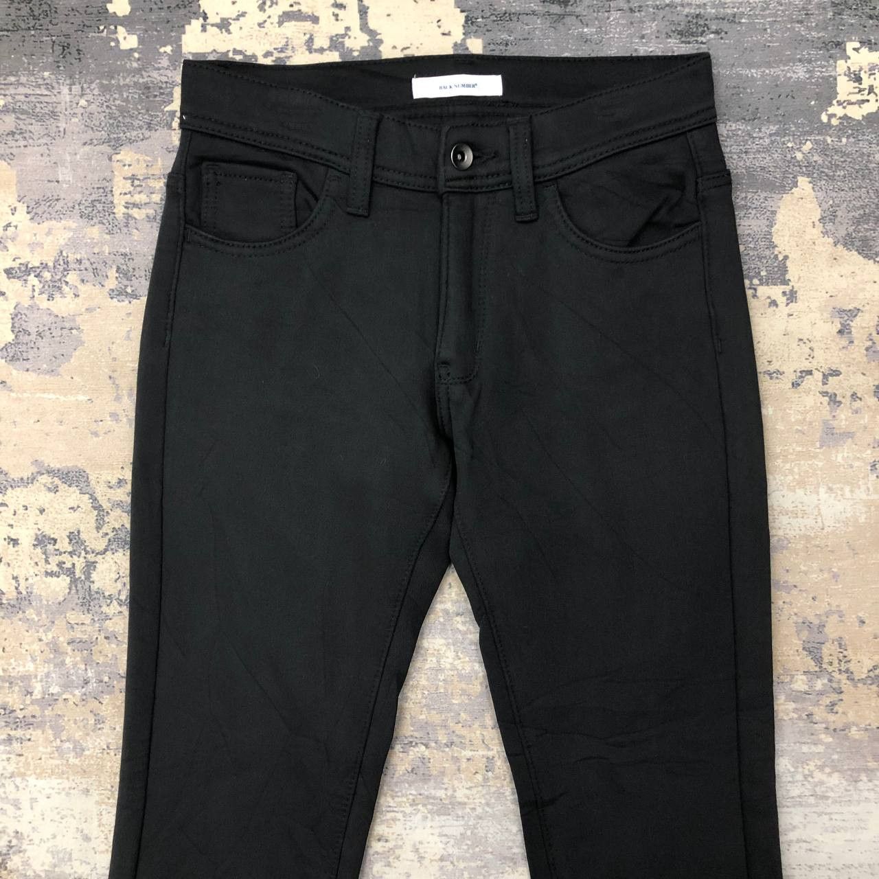 Japanese Brand P565 BACK NUMBER SKINNY JAPAN PANTS Size US 28 / EU 44 - 3 Thumbnail