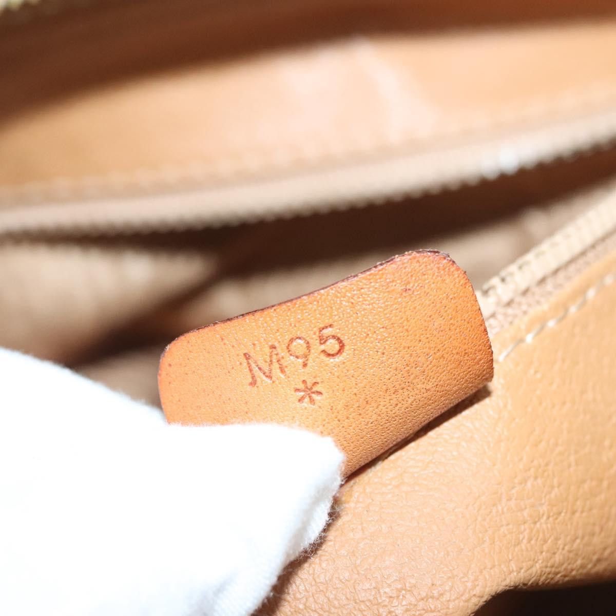 Celine CELINE Macadam Canvas Hand Bag Pvc Leather Brown Gold Size ONE SIZE - 13 Thumbnail
