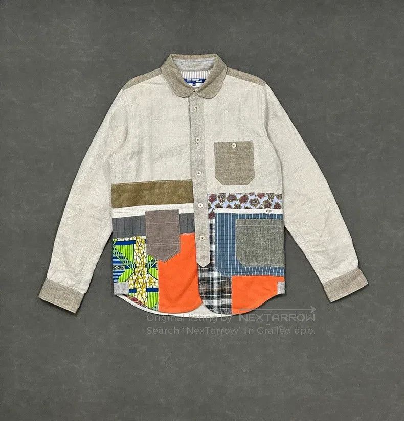 Junya Watanabe Junya Watanabe Cotton and Linen Patchwork Jacket Size US M / EU 48-50 / 2 - 1 Thumbnail