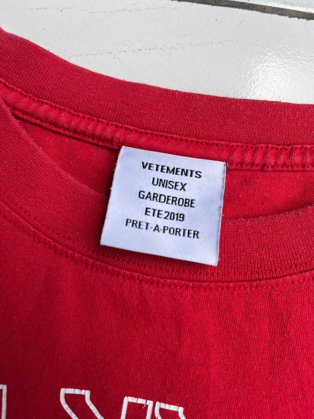 Vetements - 2019 Augmented Reality Graphic T-Shirt - tianchih.com