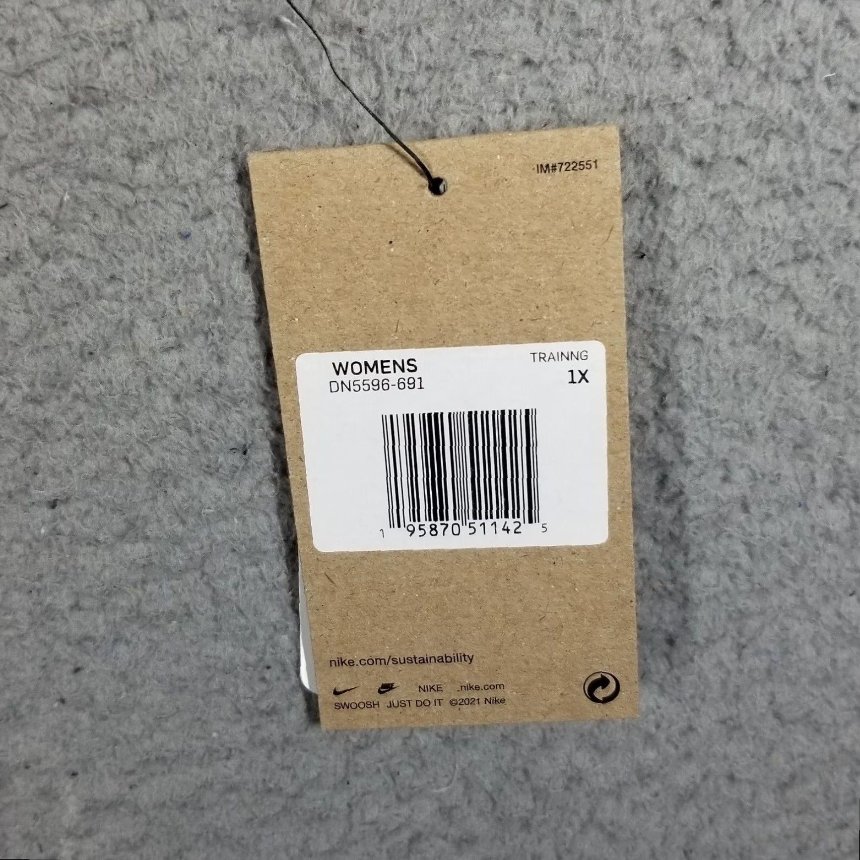 Nike Nike Yoga Womens 1X Leggings Canyon Rust NEW Size 40" / US 18 - 3 Thumbnail