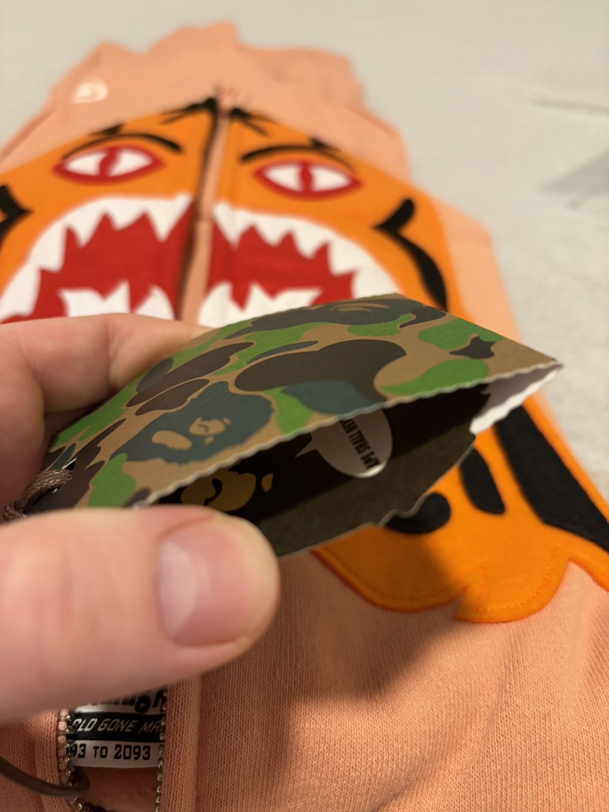 Bape Bape tiger hoodie Size US M / EU 48-50 / 2 - 6 Thumbnail