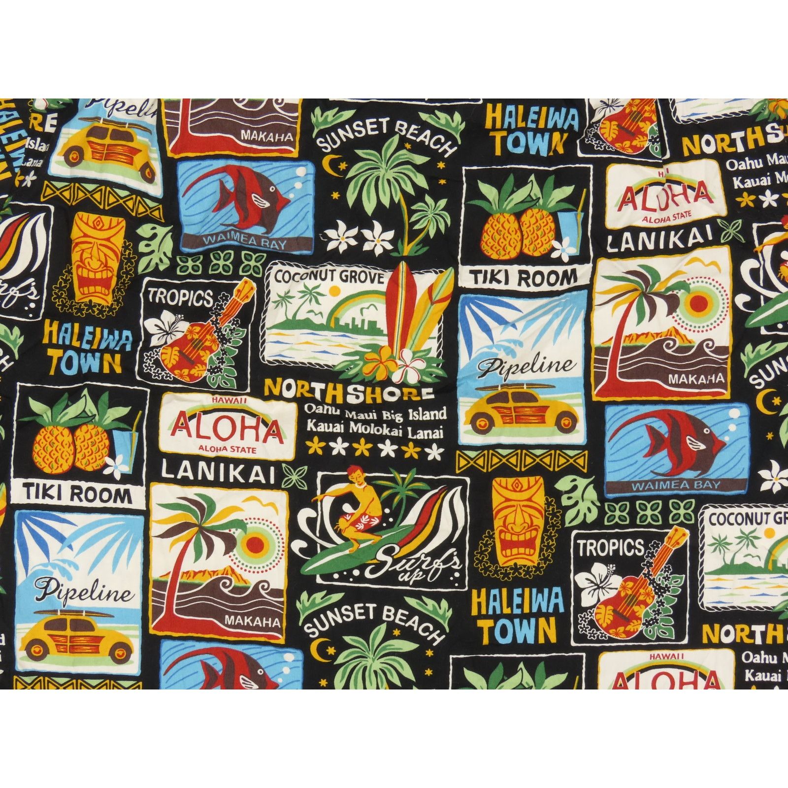 Other North Shore Tourist Souvenir Hawaiian Aloha Tropical Shirt Size US M / EU 48-50 / 2 - 4 Thumbnail