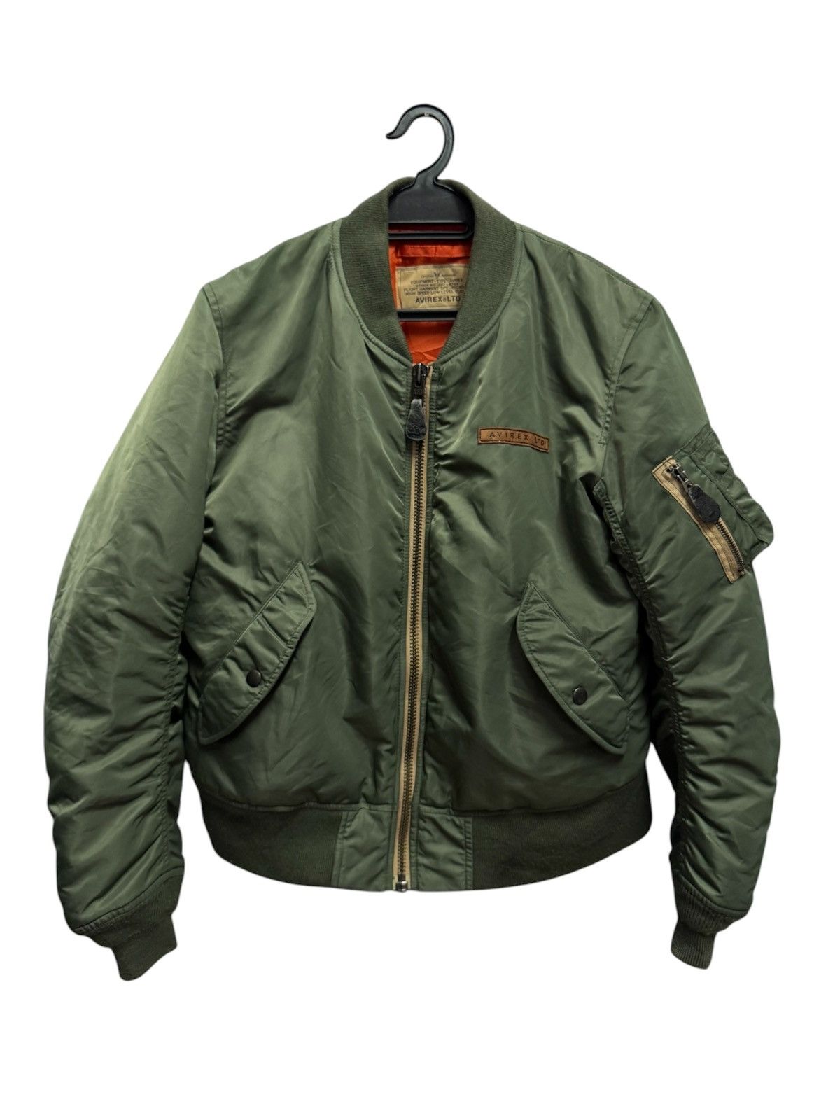 Avirex Avirex USA Bomber Jacket Size US M / EU 48-50 / 2 - 2 Thumbnail