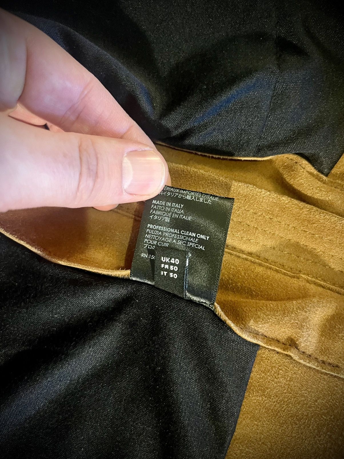 Amiri AMIRI Tobacco Biker Jacket Size US M / EU 48-50 / 2 - 9 Thumbnail