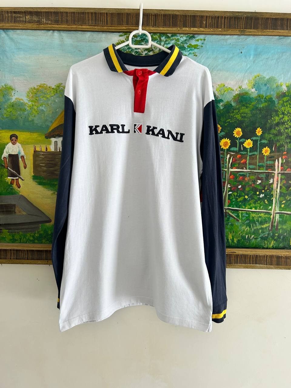 Karl Kani Karl Kani Long Sleeve T-shirt streetwear mens s sz Size US S / EU 44-46 / 1 - 1 Thumbnail