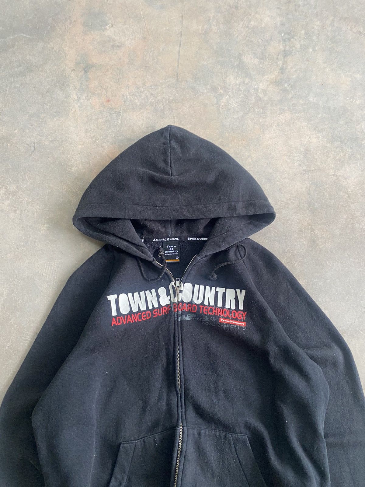 JNCO × Vintage T&C Surf Hip Hop Zipper Hoodie Poem Size US M / EU 48-50 / 2 - 4 Thumbnail