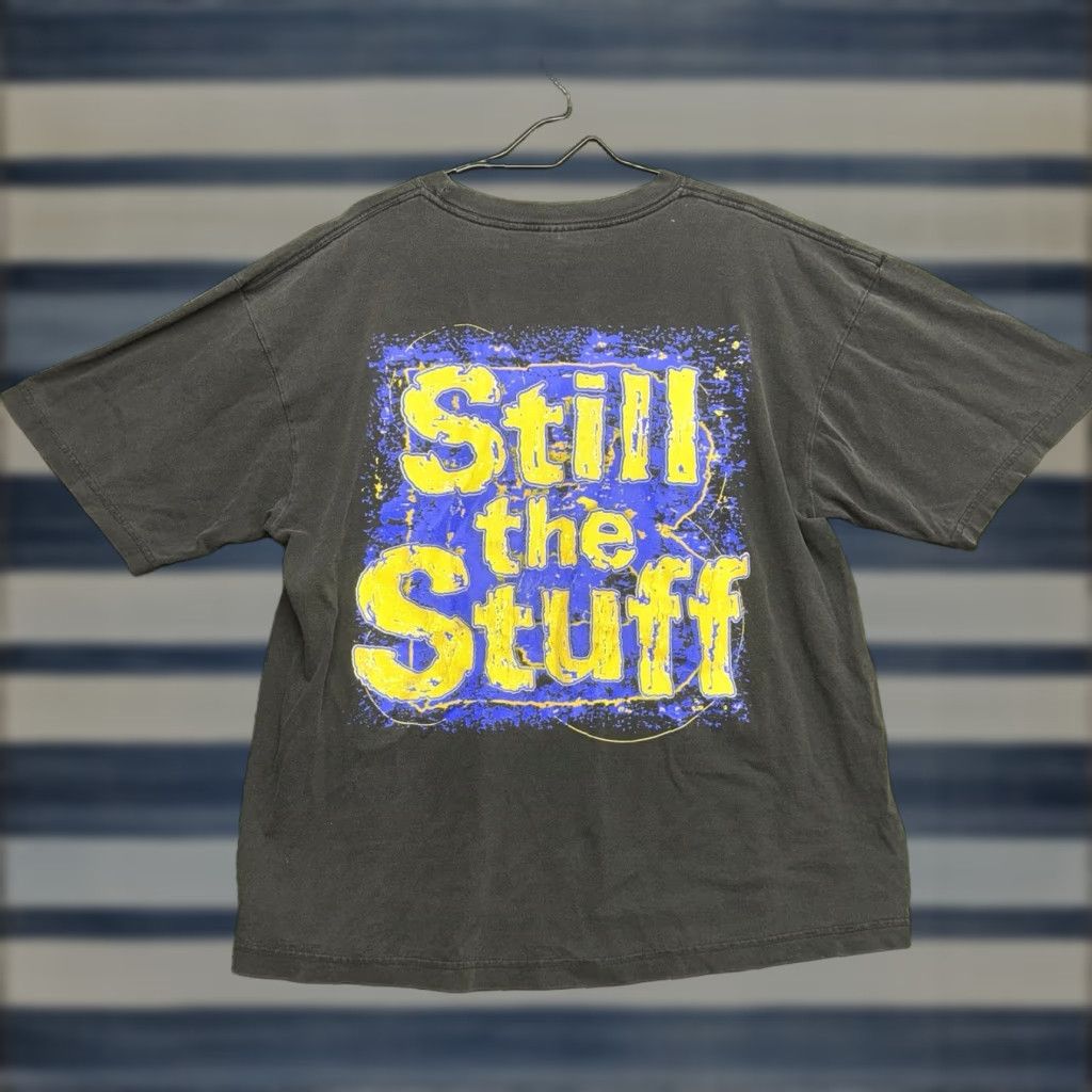 Vintage VINTAGE Buff Daddy Shirt Mens 2XL BUFF BAGWELL "STILL THE STUFF” Wrestling 90s Shirt Mens 2XL Black Cotton Graphic Tee 1990s Mens Size US XXL / EU 58 / 5 - 1 Thumbnail