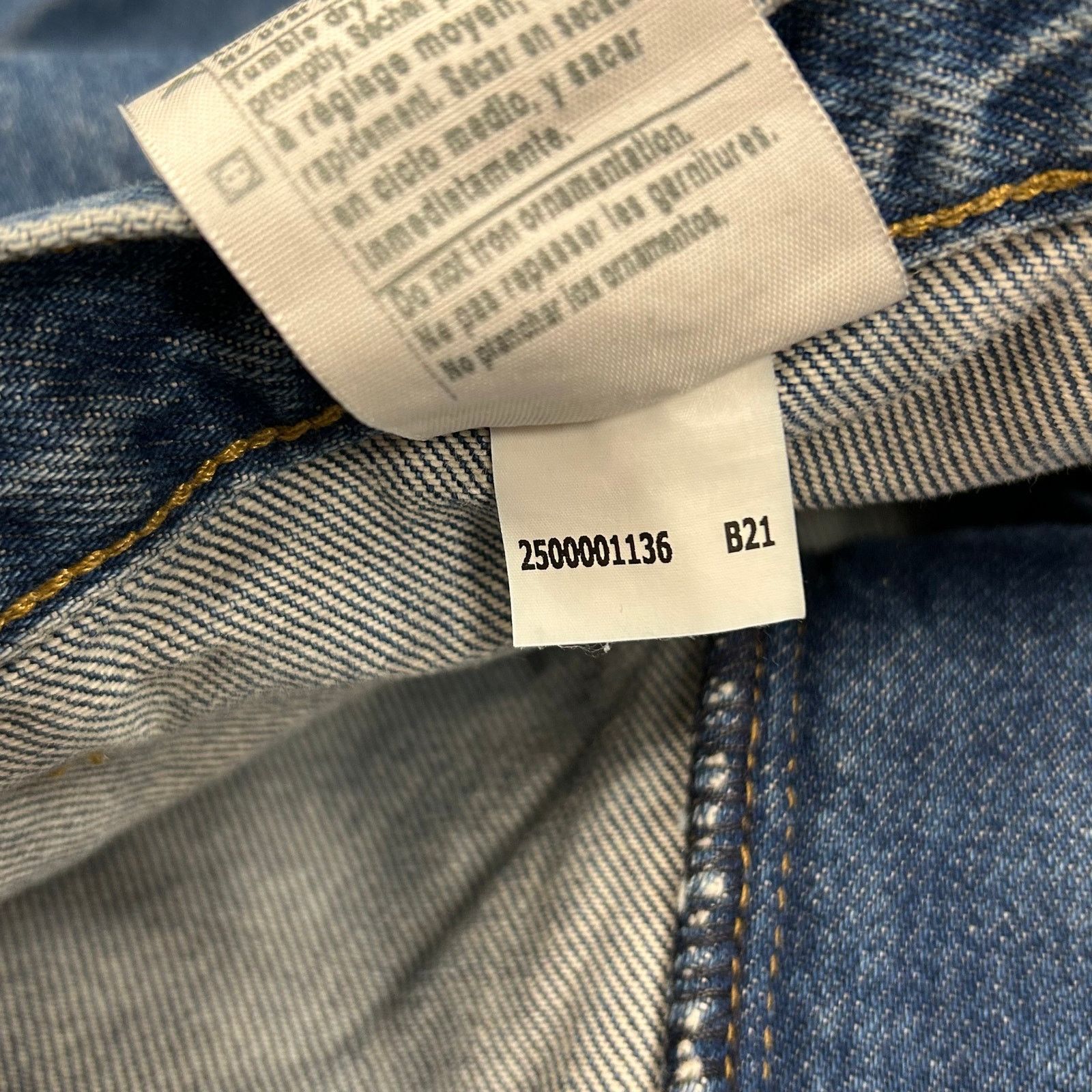 Carhartt Vintage Carhartt Double Knee Workwear Pants Jeans Blue 36x30 Size US 36 / EU 52 - 8 Thumbnail