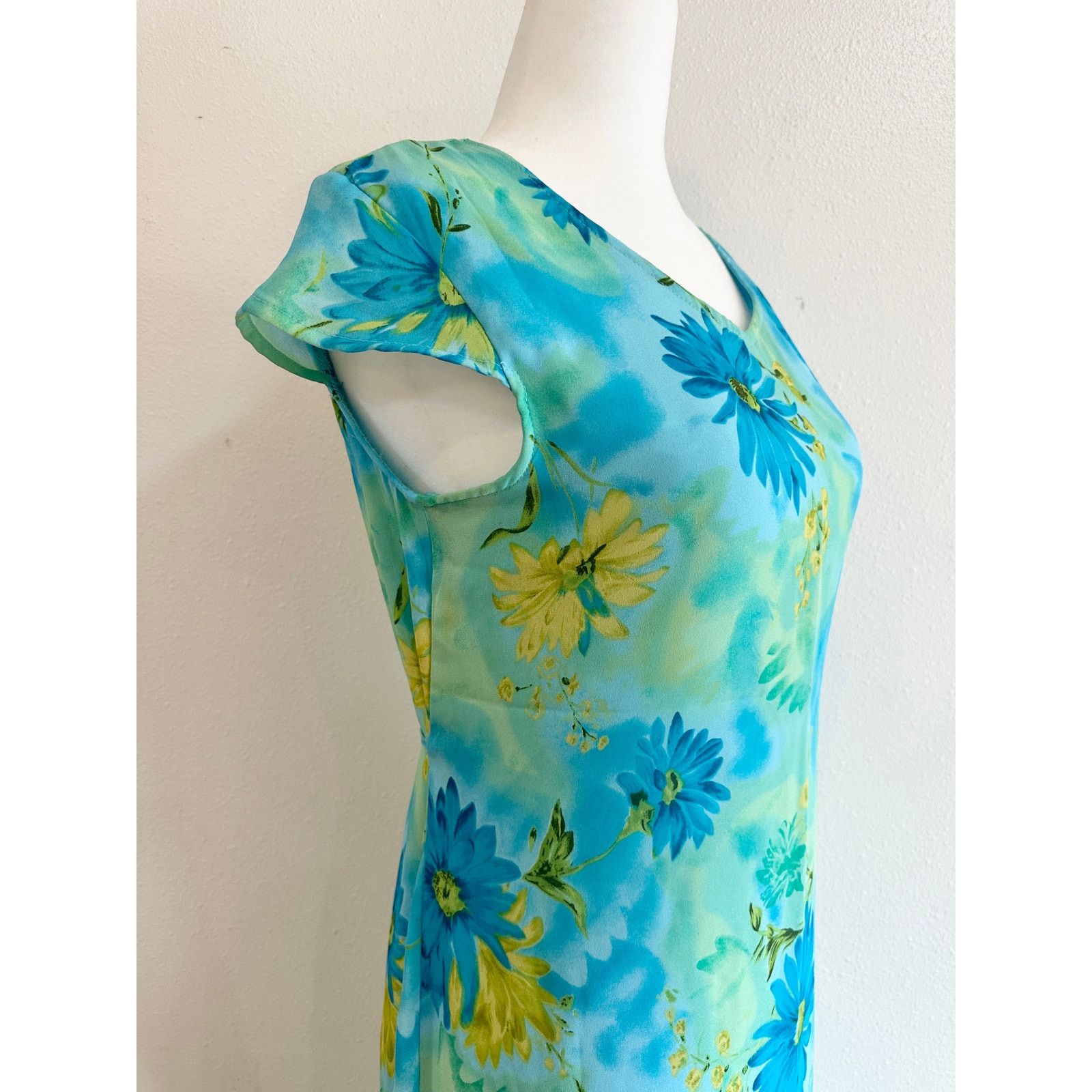 Other 90s Y2K Daisy Midi Dress Size S / US 4 / IT 40 - 13 Thumbnail