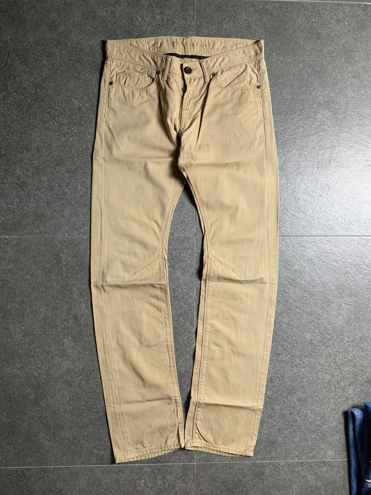 GOSTAR DE FUGA × If Six Was Nine × Le Grande Bleu (L.G.B.) 2000s Gostar De Fuga Selvedge Pants Size US 30 / EU 46 - 2 Thumbnail